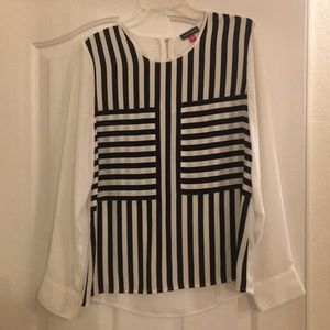 Vince Camuto Sheer Blouse